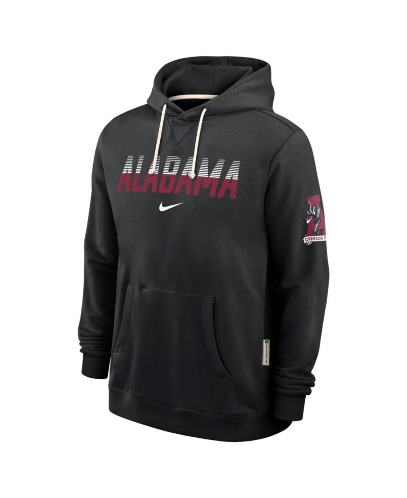 Men's Black Alabama Crimson Tide 2026 Sideline Standard Issue Dri-FIT Hoodie