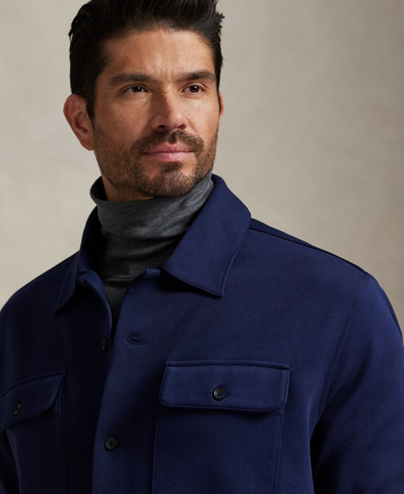 Long Sleeve Double Knit Tech Shirt