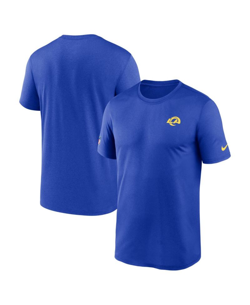 Men's Royal Los Angeles Rams Sideline Legend Small Logo Dri-FIT T-Shirt