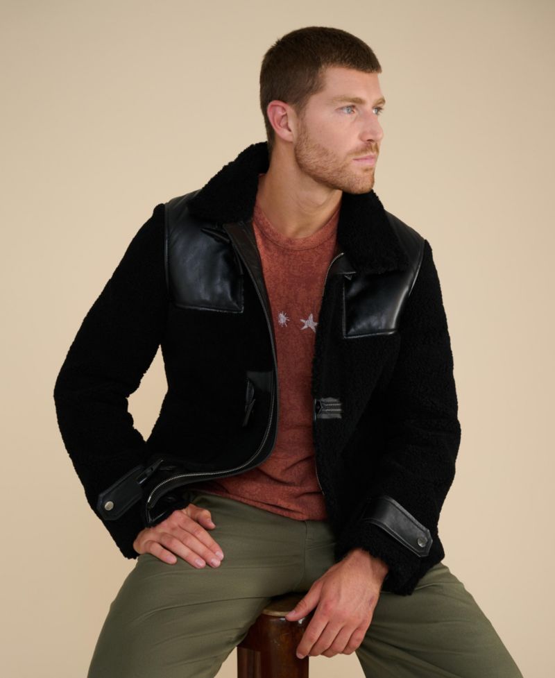 Men's Vincent Shearling Jacket