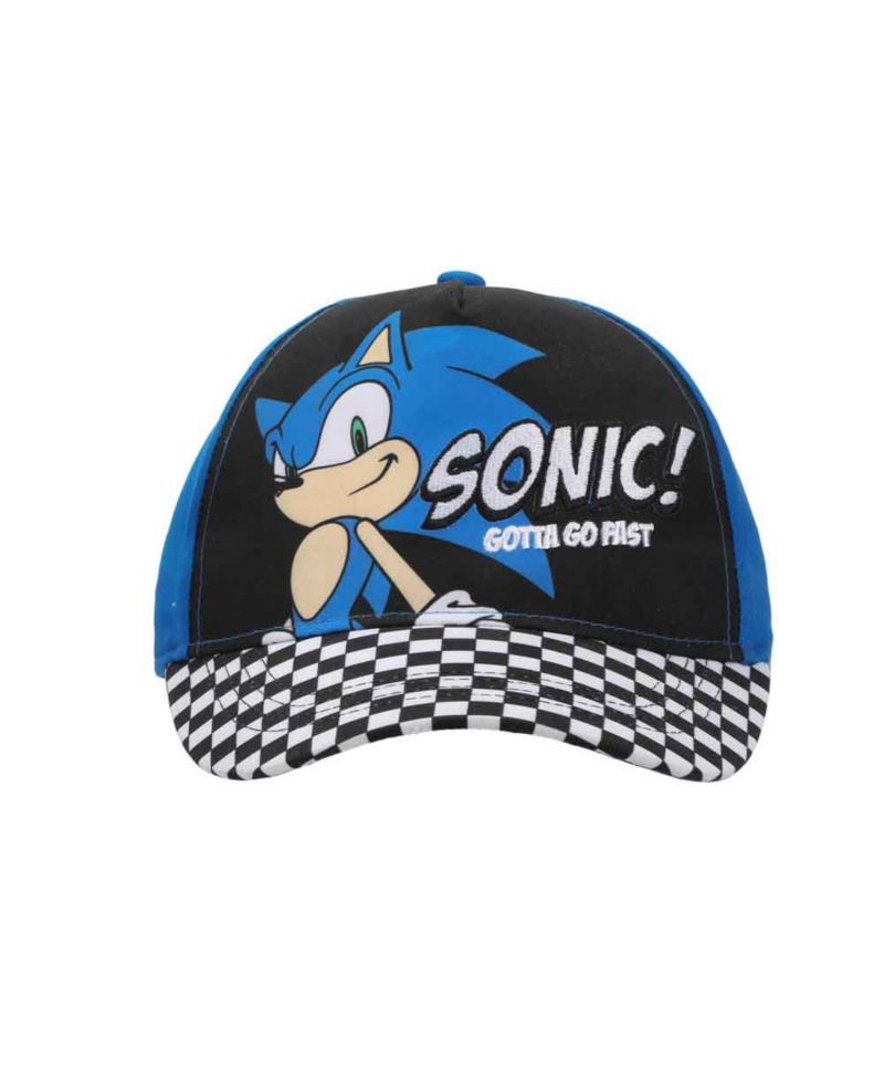Character and Checkered Patterns 2-Piece Curved Snapback Hat and Bi-Fold Wallet Set