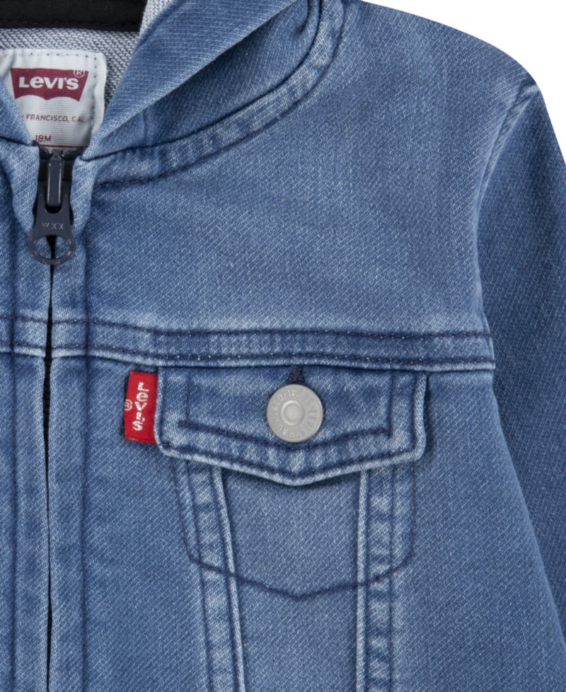 Baby Boys or Baby Girls Knit Hooded Jacket