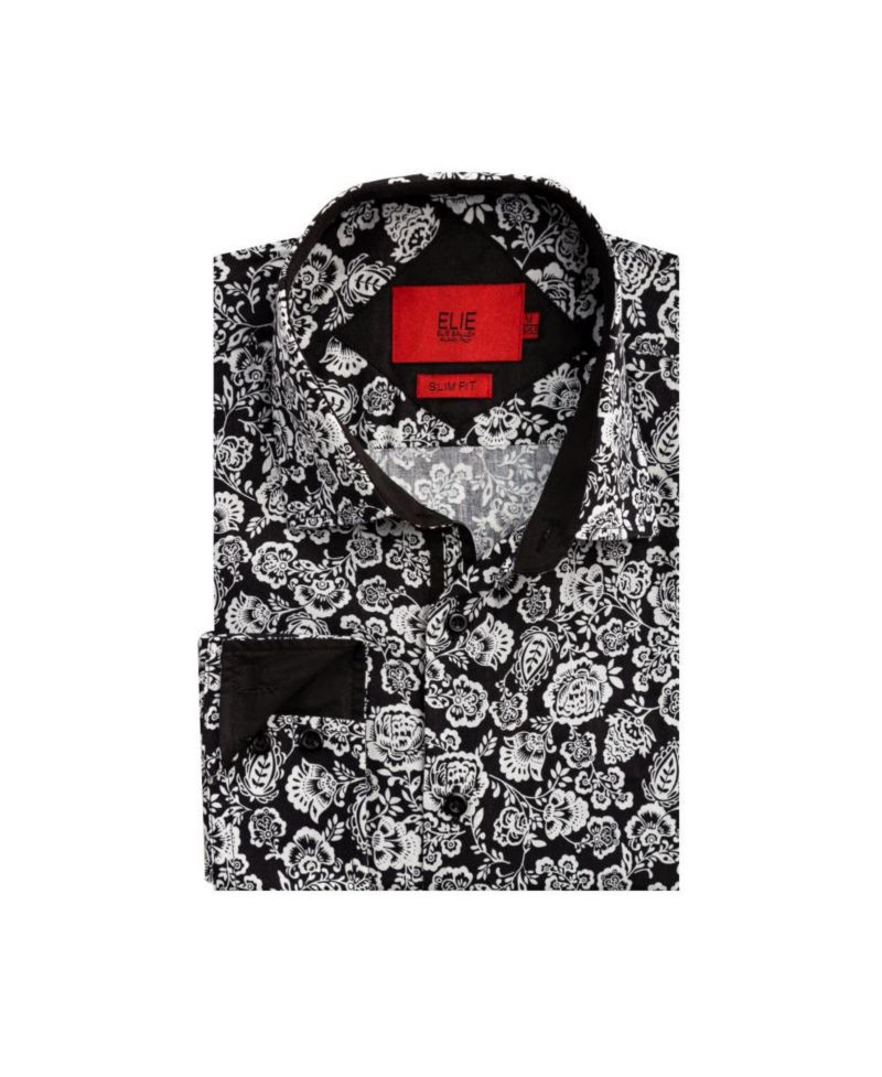 Men's Slim Fit Floral Shirt for Men By