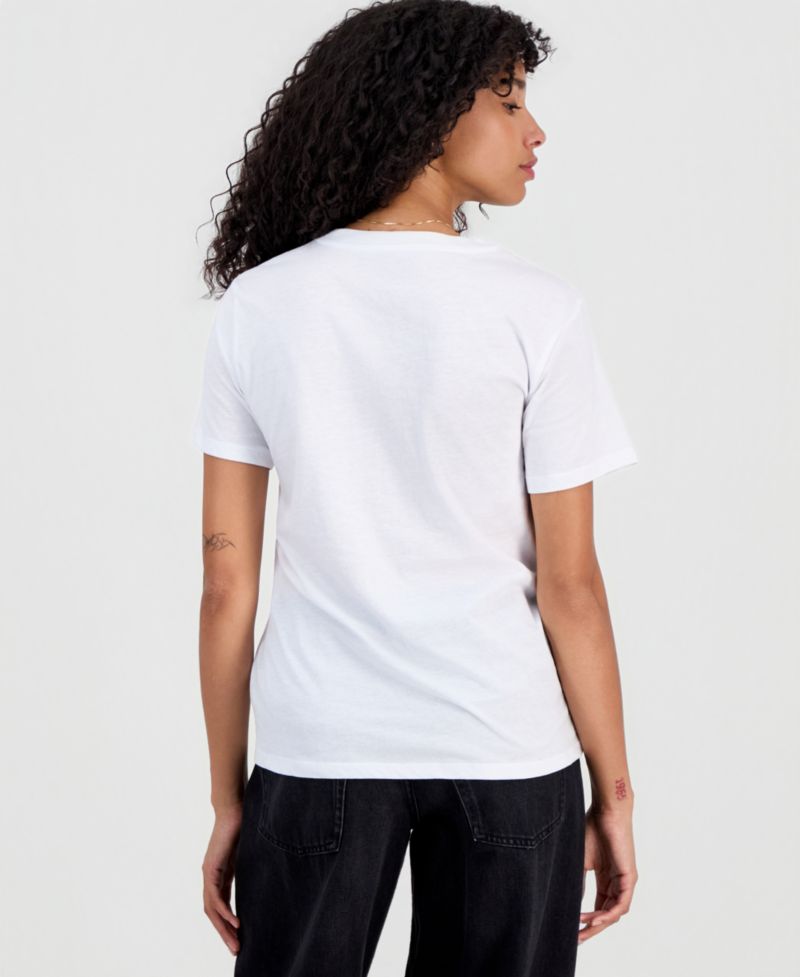 Juniors' Snoopy Bagel Club T-Shirt