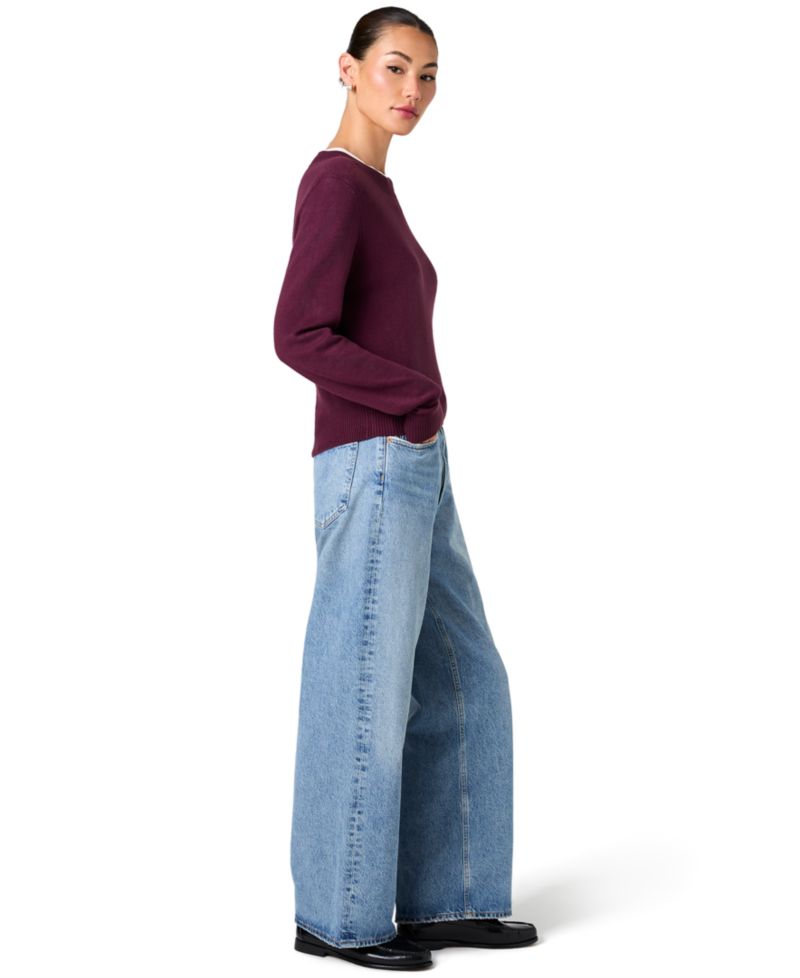Women's Babysoft Crew Neck Long Sleeve Sweater