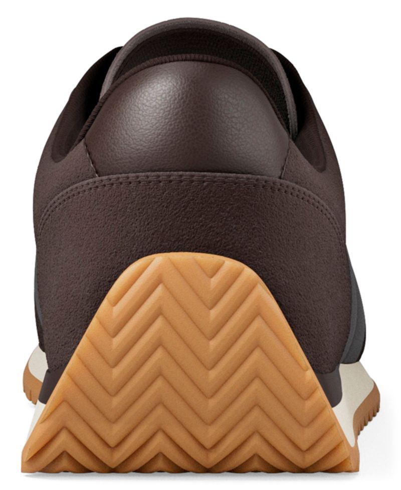 Men's Rhodes Stripe Trainer Suede Lace-Up Sneakers