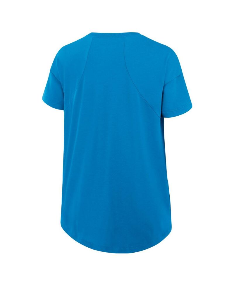 Women's Blue Philadelphia Phillies 2025 City Connect Flowy Fashion Tri-Blend Performance T-Shirt