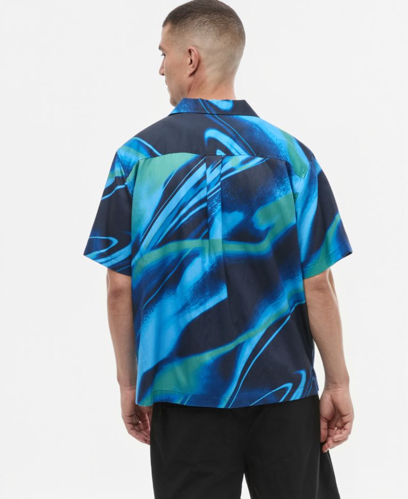 Men's Printed Camp Shirt