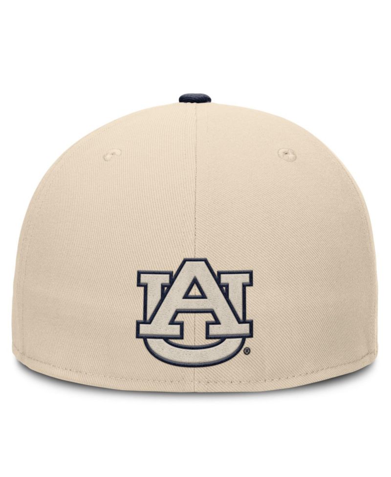 Men's Natural Auburn Tigers 2026 Primetime Natural True Fitted Hat