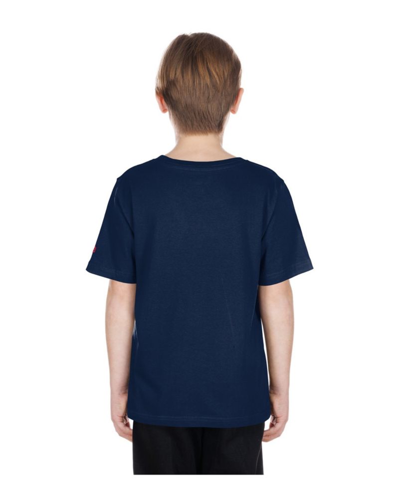 Big Boys and Girls Navy Boston Red Sox Looney Tunes T-Shirt