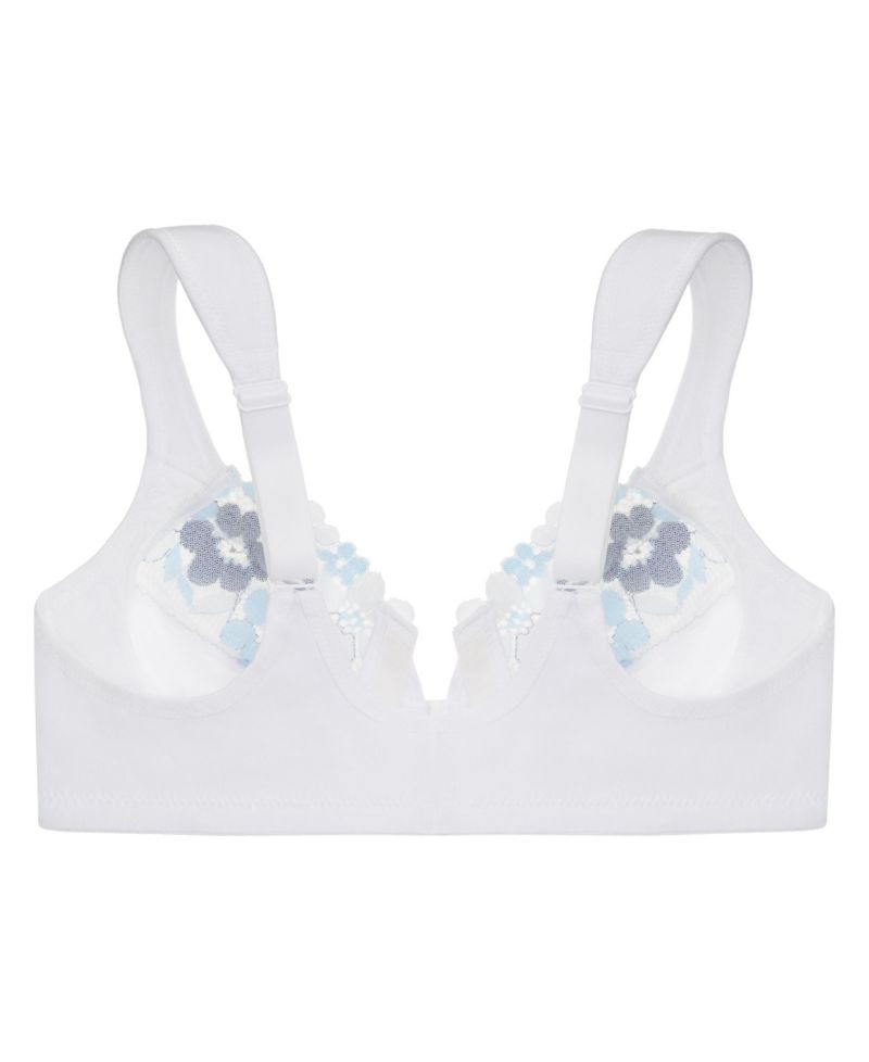 Plus Size Front-Closure Cotton Wonder Underwire Bra #1241