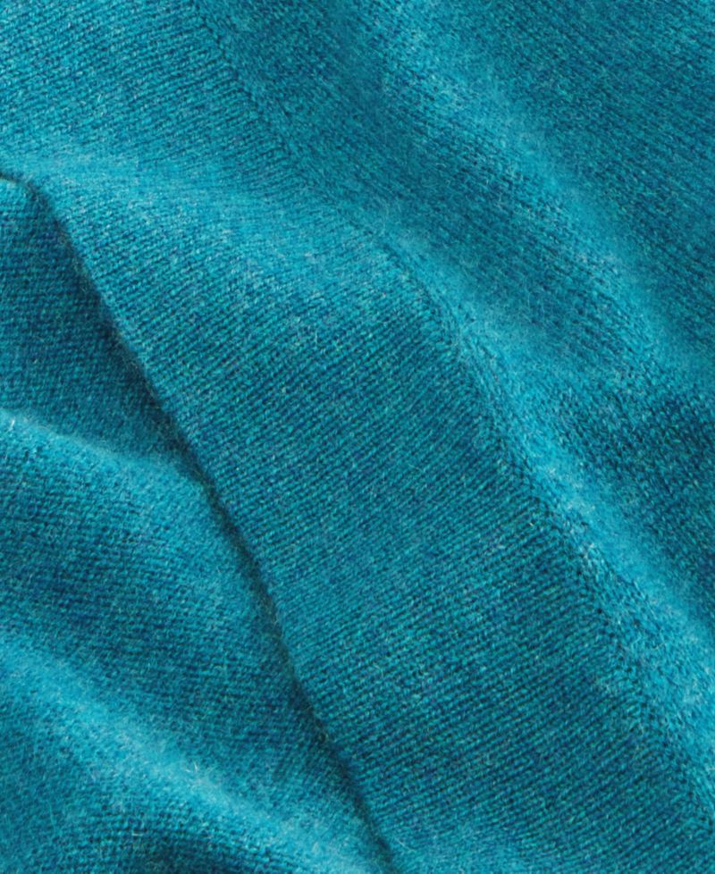 Women's 100% Cashmere Split-Hem Long Cardigan