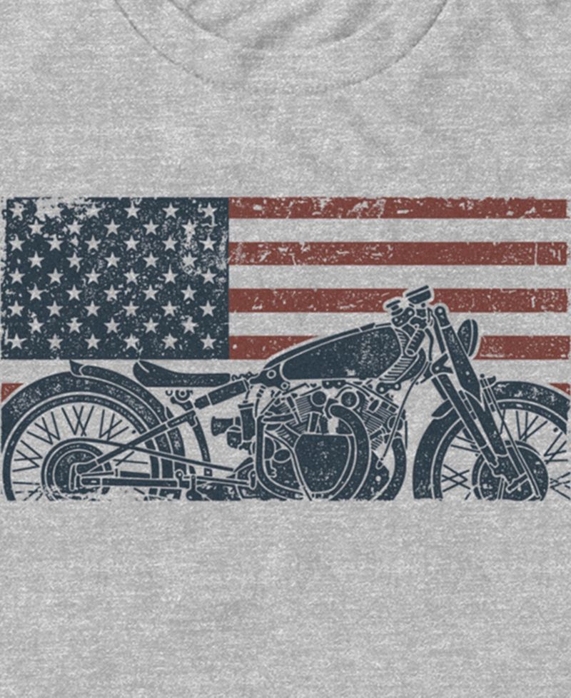 Men's American Moto Short Sleeve T-Shirt