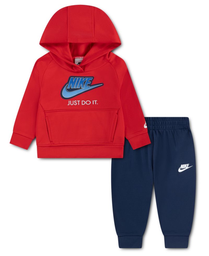 Baby Boys' Just Do It Pullover Hoodie and Pants, 2-Piece Set