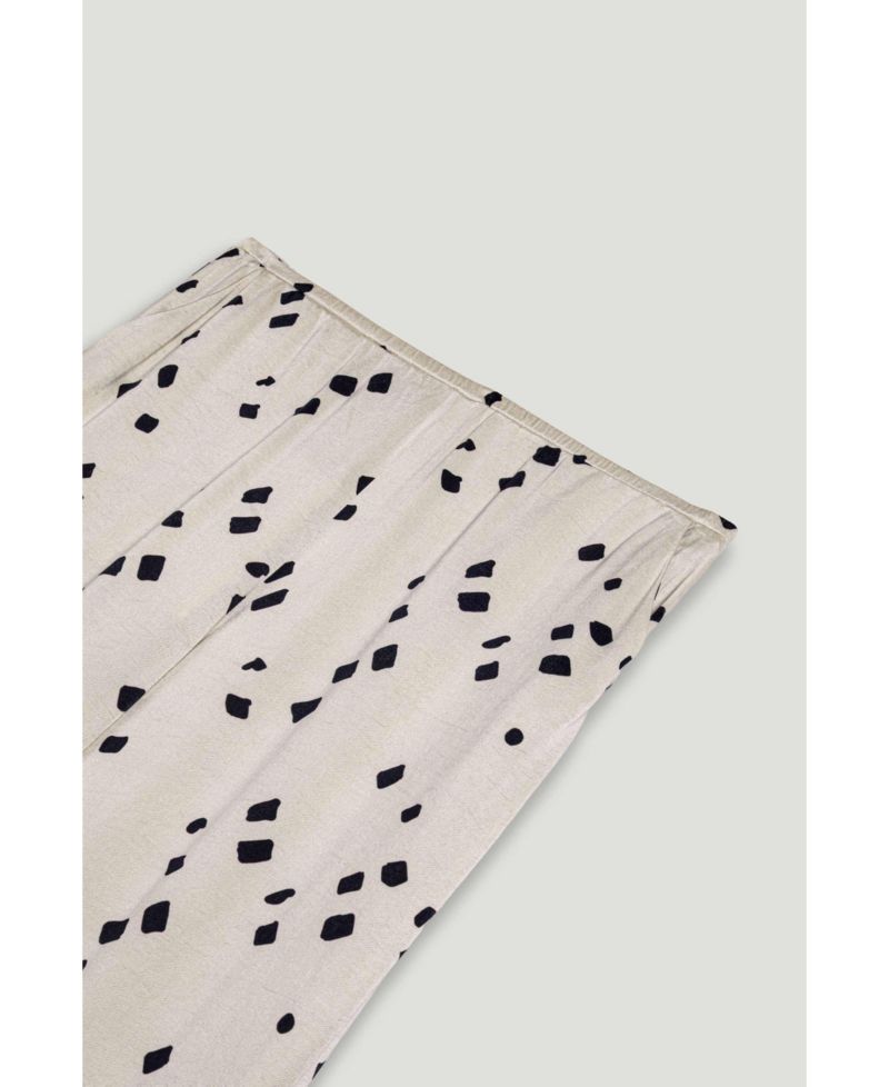 Women's Printed Wide-Leg Pants