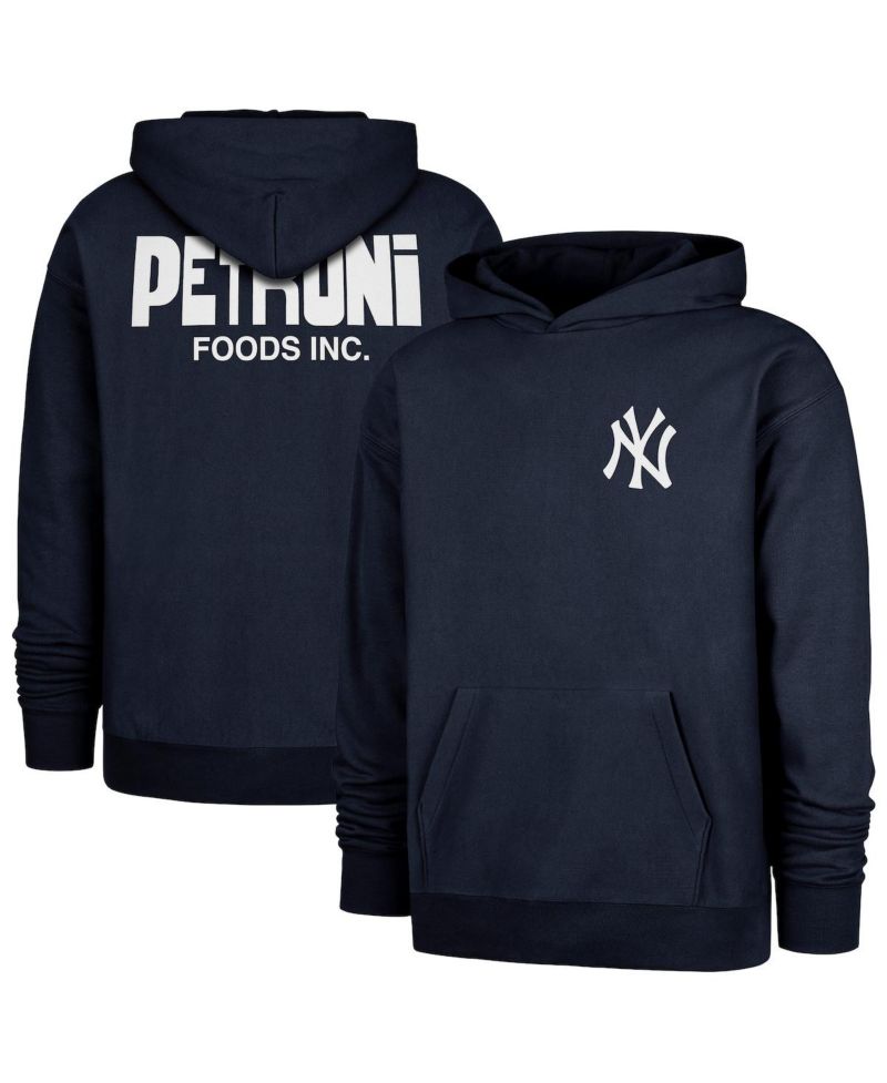Men's Navy New York Yankees Petroni Backer Foundation Hoodie
