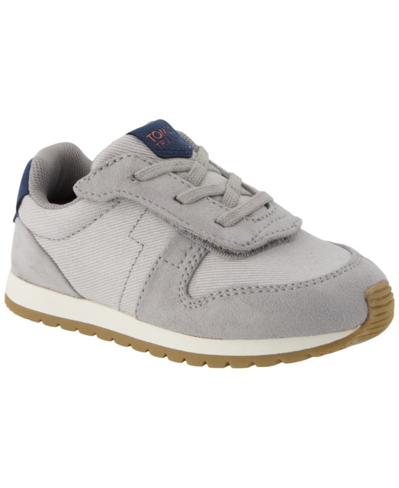 Toddler Boys' and Girls' TRVL LITE Retro Low-Top Adjustable Strap Sneakers