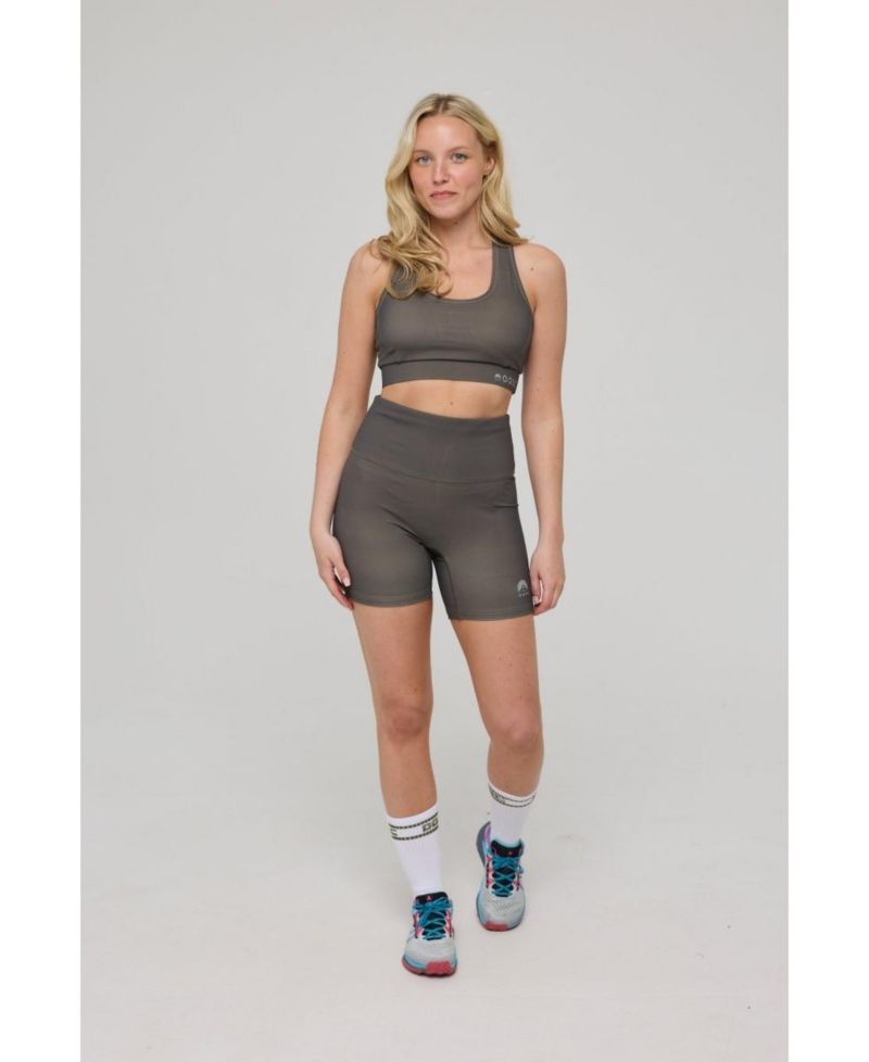 Women's Infinite High Waisted Shorts - Khaki