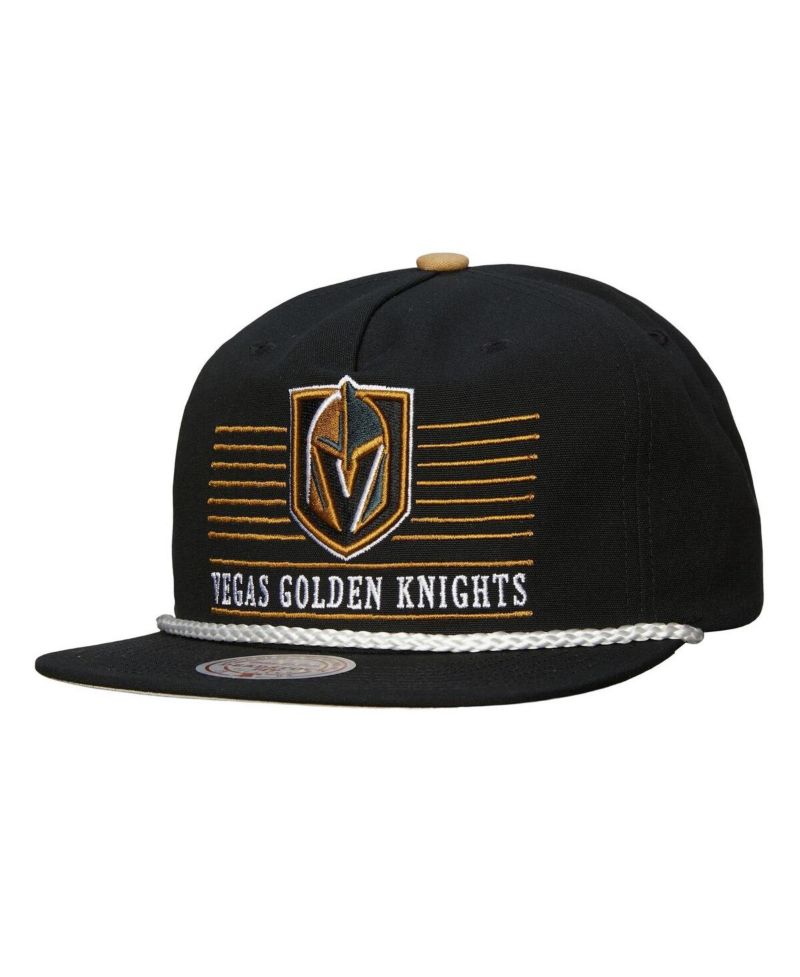 Men's Black Vegas Golden Knights Ascend Deadstock Snapback Hat