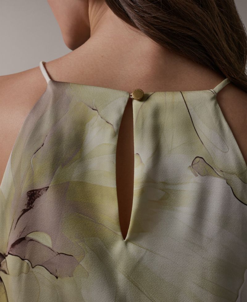 Women's Sleeveless Halter Neck Top