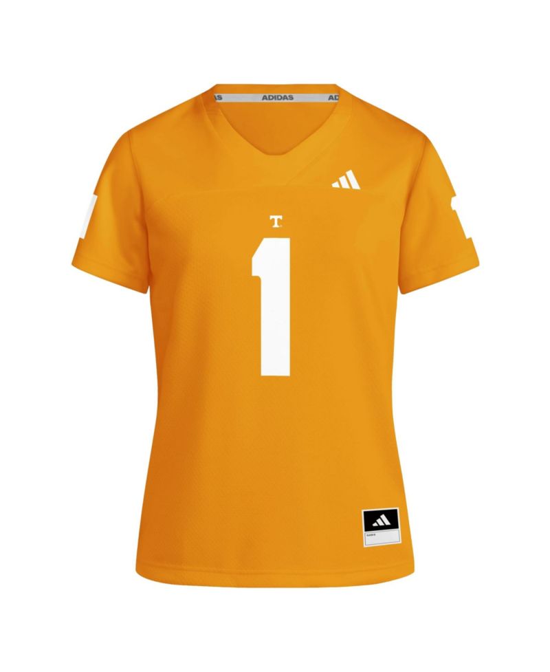 Women's #1 Tennessee Orange Tennessee Volunteers Replica Football Jersey