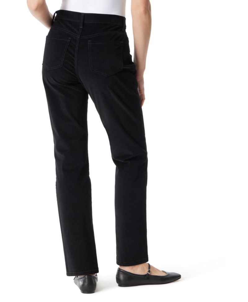 Women's Amanda High-Rise Corduroy Straight-Leg Jeans