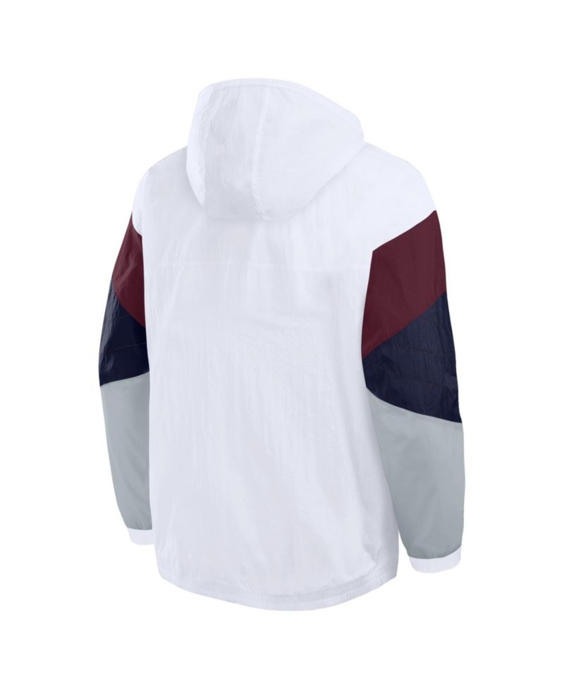 Men's Paris Saint-Germain Hooded Quarter-Zip Oversized Jacket