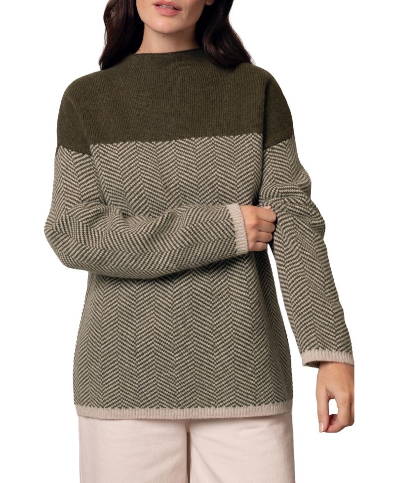Women's Celtic and Co. Felted Funnel Neck Sweater