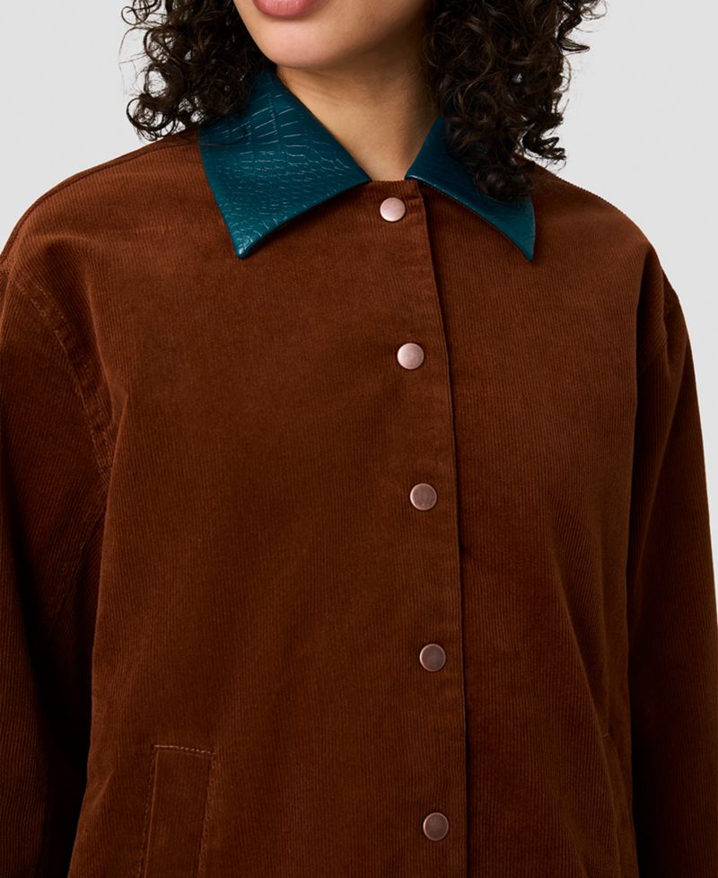 Women's Casey Collared Button-Front Jacket