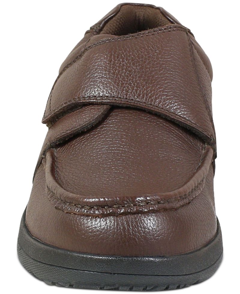 Men's Cam-Strap Moc-Toe Lightweight Loafers