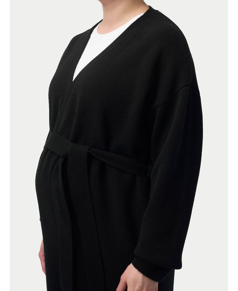 Maternity Long Cashmere Robe