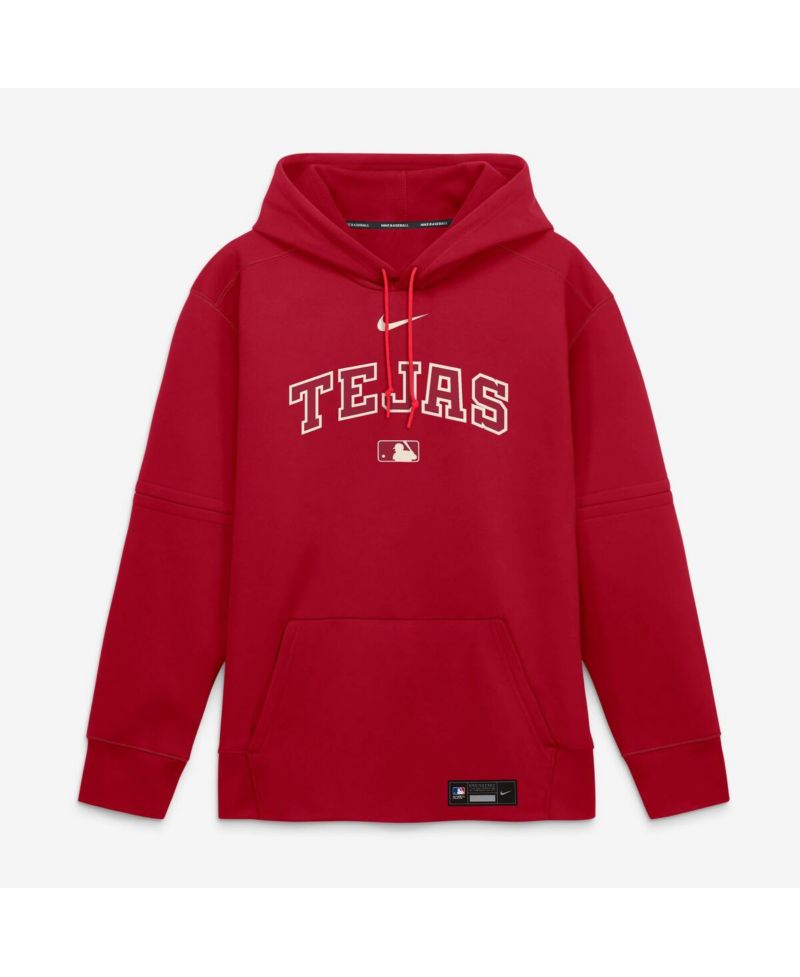 Men's Red Texas Rangers 2026 City Connect Authentic Collection Therma-FIT Hoodie