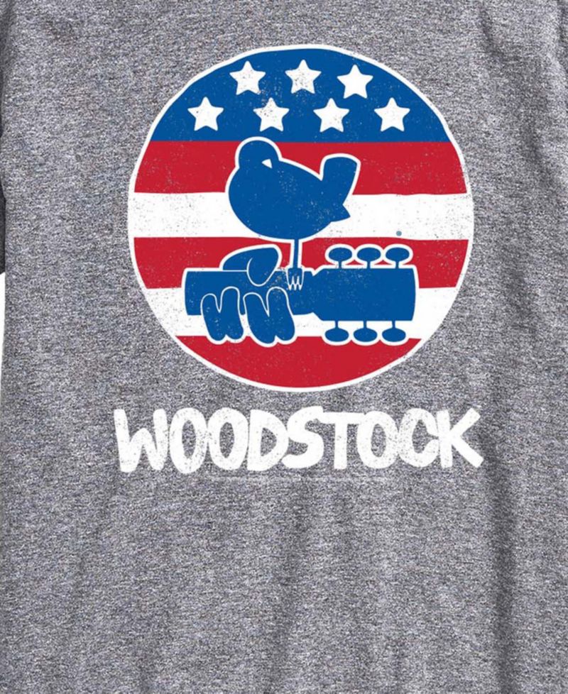 Men's Woodstock Americana Short-Sleeve Graphic T-Shirt