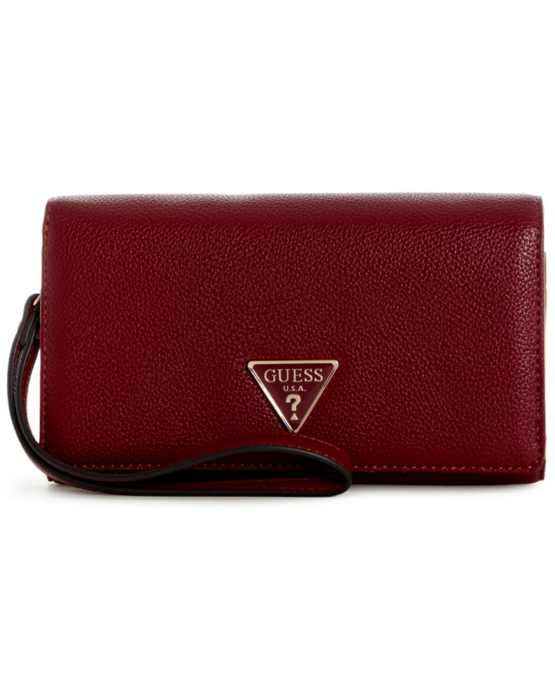 Shimmer Phone Organizer Magnetic Snap Wristlet