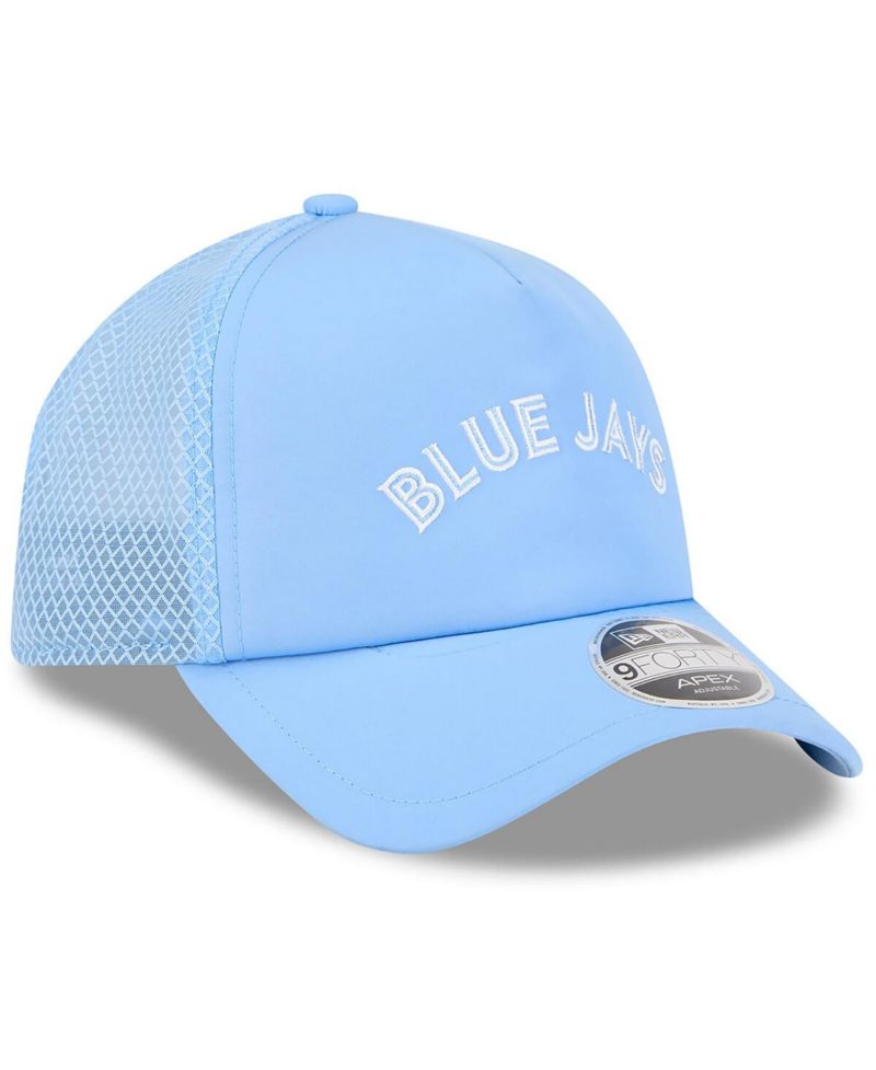 Men's Light Blue Toronto Blue Jays 2026 Batting Practice Alternate Apex 9FORTY Adjustable Hat