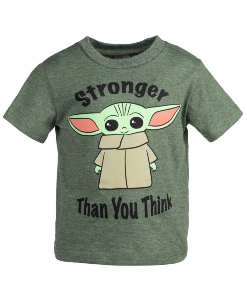 Baby Boys The Mandalorian Grogu 2-Piece T-Shirt and Shorts Set