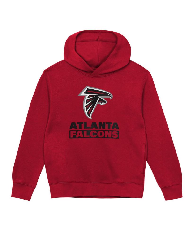 Toddler Red Atlanta Falcons Back to Basics Hoodie
