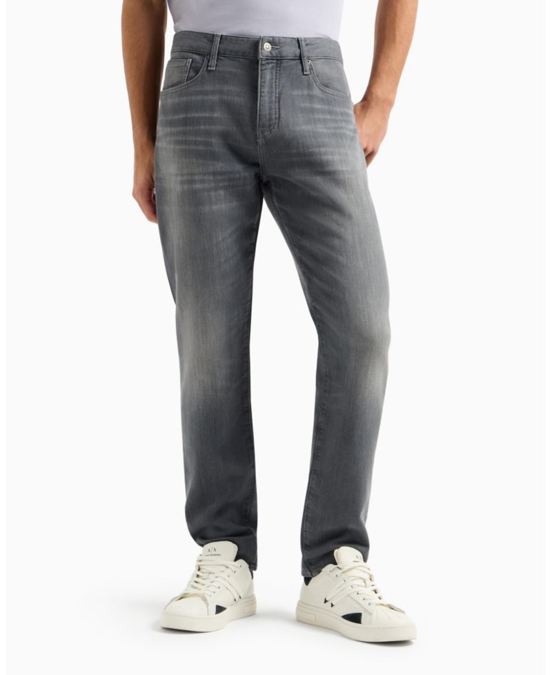 Men's J13 Comfort Slim Fleece Stretch Denim Jeans