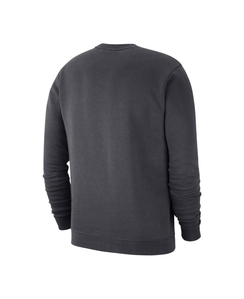 Men's Anthracite WNBA Logo Woman Club Fleece Pullover Sweatshirt