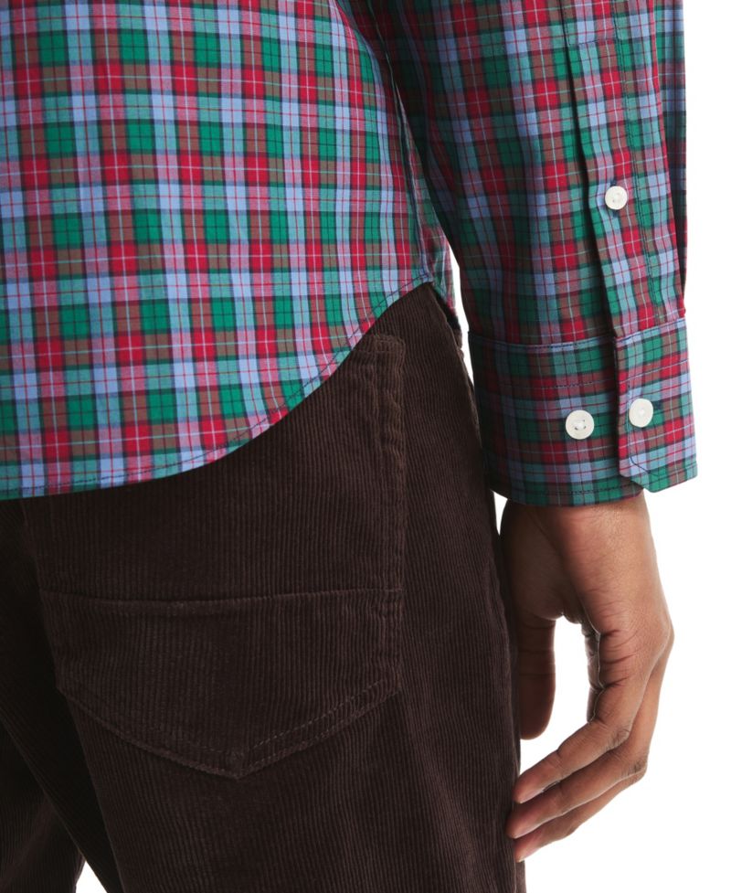 Men's Classic Fit Plaid Shirt