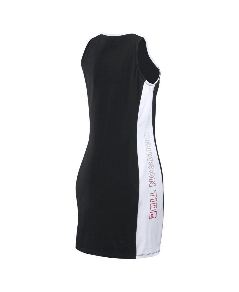 Women's Black Alabama Crimson Tide Bodyframing Tank Dress