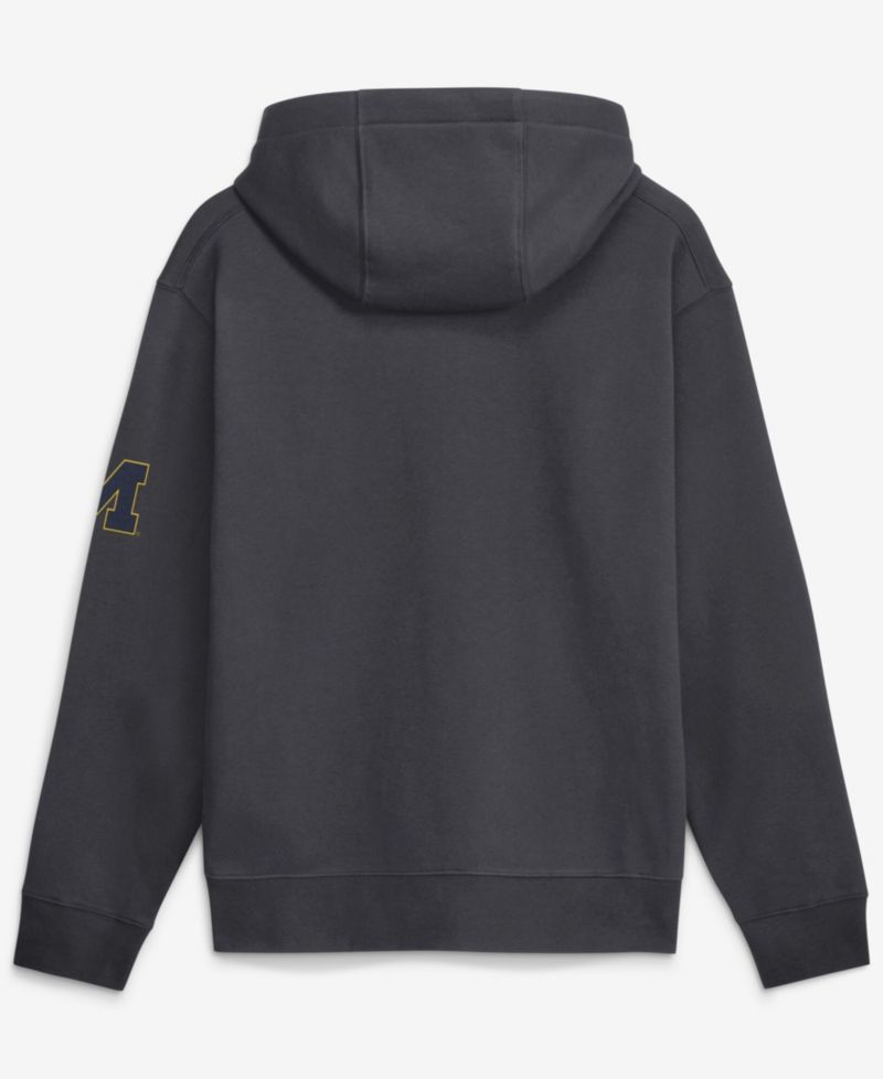 Men's Navy Michigan Wolverines 2026 Sideline Club Fleece Hoodie