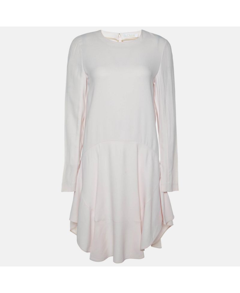 Women's Mist Crepe Mini Full Sleeves Dress