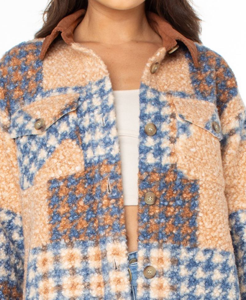 Women's Overlander Plaid Long-Sleeve Jacket