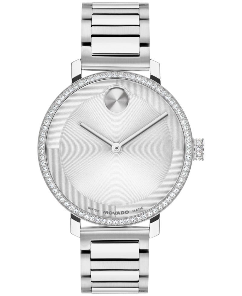 Women's Bold Evolution 2.0 Swiss Quartz Stainless Steel Watch, 34mm