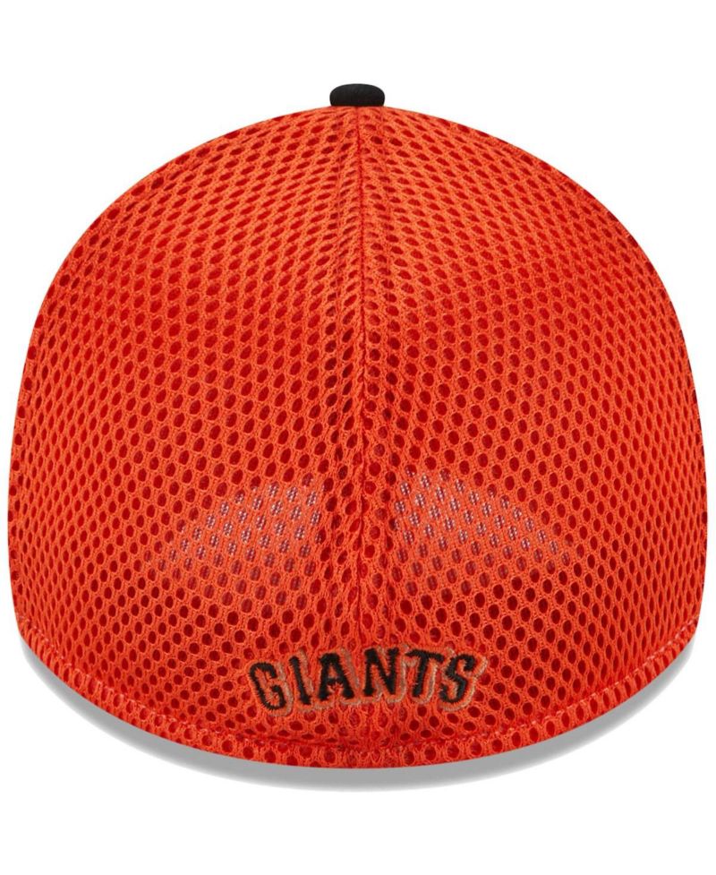 Men's Black San Francisco Giants Team Neo 39THIRTY Flex Hat