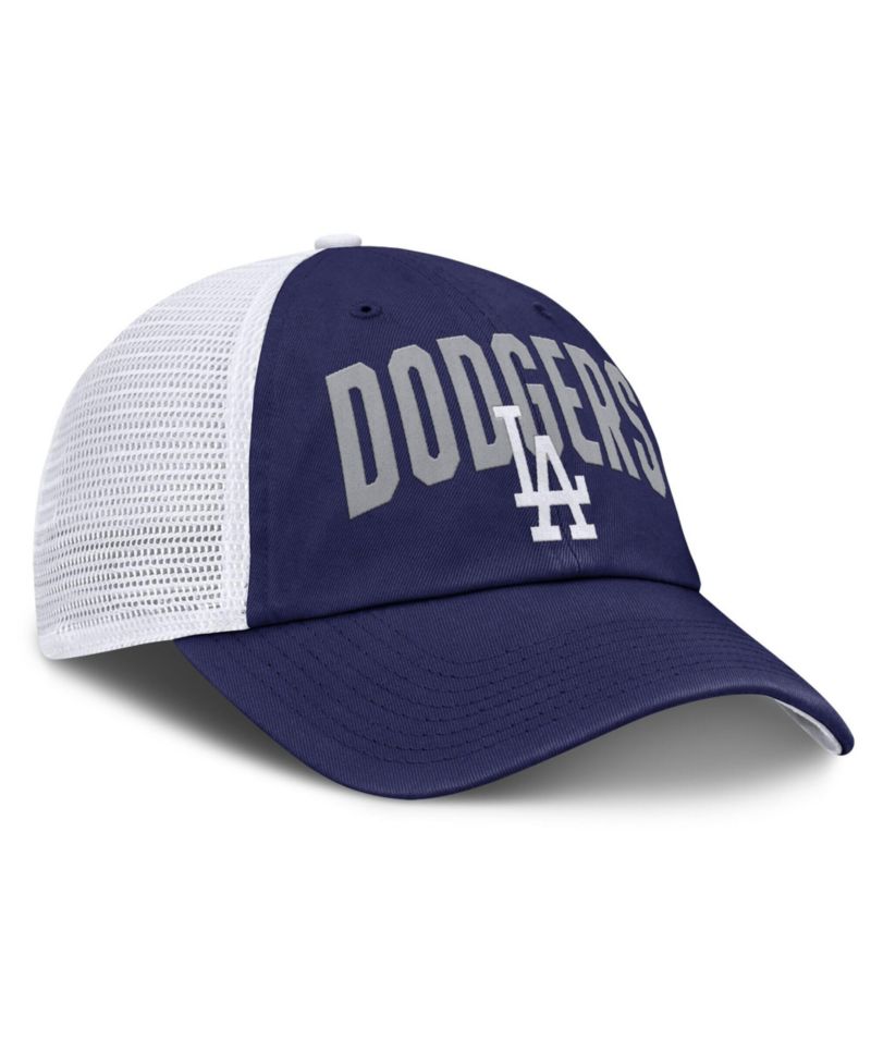 Men's Royal Los Angeles Dodgers Primetime Club Adjustable Trucker Hat