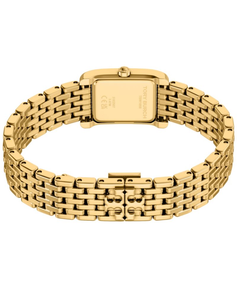 Women's The Eleanor Small Quartz Two-Hand Gold Stainless Steel Watch, 22mm