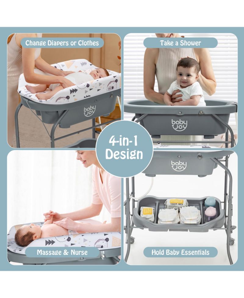 Baby Changing Table for Baby Nursery Sturdy Design