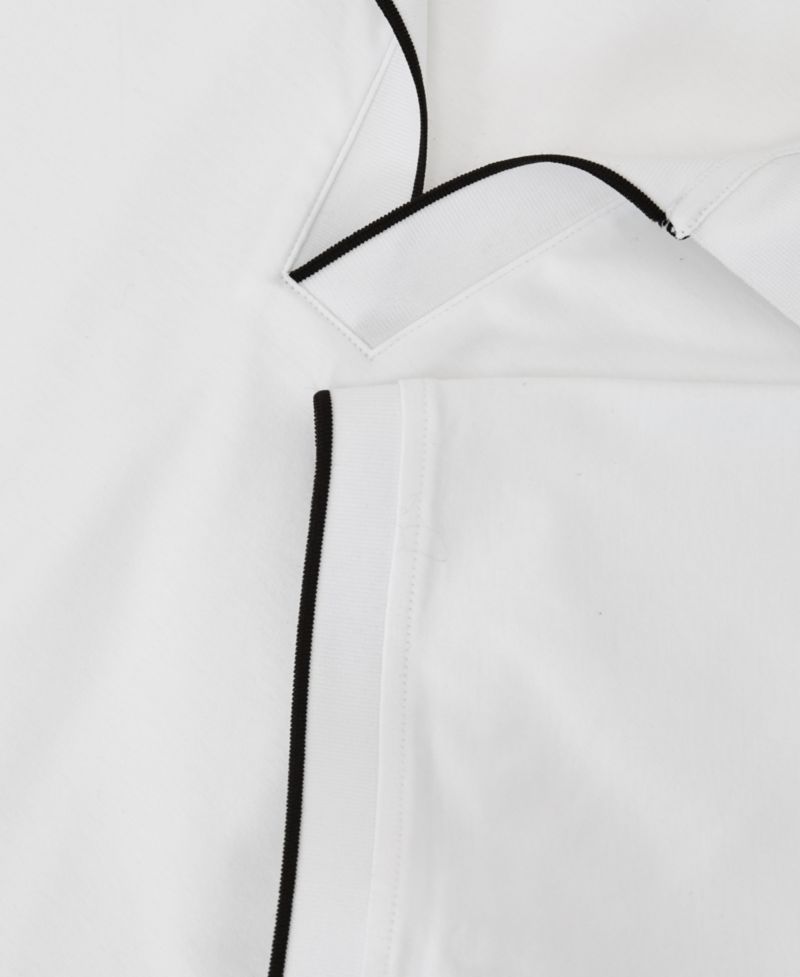 Men's Nico Airwater Cotton Tipped Open Collar Polo Shirt